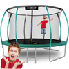 Janshop Profilirani vrtni trampolin 12ft/374cm z neo-športnimi notranjimi mrežami, (21208908)