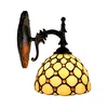 BRILAGI - Tiffany vitražna zidna lampa IVORY SMOOTH 1xE14/40W/230V