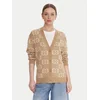 PINKO Pletena jopica Half Breed 106042 A2YD Bež Regular Fit