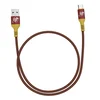 Moye Harry Potter USB-A na USB-C kabl za punjenje, pleteni