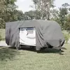 Navlaka za karavan siva 732x250x220 cm netkana tkanina