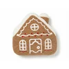 Dekorativna blazina GINGERBREAD HOUSE 40x40 cm, rjava
