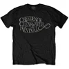 Creedence Clearwater Revival Vintage Logo Black 2XL Majica