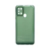 Maska za telefon TRANSPARENT COLOR za Samsung A21s, Zelena