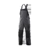 CANIS Radne pantalone sa tregerima Sirius Tristan/ siva/zelena