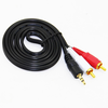 G&BL Audio kabel (1.5m, 3.5mm Muški na 2x RCA Muški, crni)