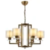 Opviq Luster Av-4285-6E, 90 cm, Braon-bež
