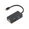 VELTEH Mini DisplayPort na HDMI+VGA+DVI DHV-59 54-708
