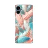 Torbica Silikonska Print za Samsung A065F Galaxy A06 Pastel Feathers