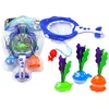 slomart Igrače za kopanje: ribiško sito in košara 2v1 v obliki morskega psa LEAN TOYS
