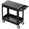 VEVOR Utility voziček JYUP2 1015x45x85 cm Črn
