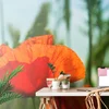 Fototapeta rdeč mak - 196x270