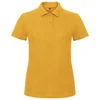 MAJICA KRATKI RUKAVI POLO B&C ID.001/WOMEN 180G ZLATNO ŽUTA L