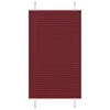 Plisirana roleta Bordeaux crvena 70x150 cm Širina tkanine