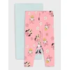 Sinsay - Paket od 2 pamučne helanke Minnie and Daisy - svetlotirkizno