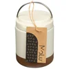 POSUDA TERMO MOLU PORTO CERVO 3983 METALNA S DRVENIM PODNOŽJEM 400ML BIJELA