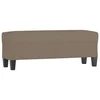 Vidaxl Klop taupe 100x35x41 cm blago