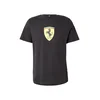 PUMA Scuderia Ferrari Coloured Shield Tee Men, MotorsporT-Shirts, Black, S