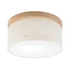 Brilagi - LED plafonsko svetlo BELLADONNA 1xE27/15W/230V, prečnik 30 cm, krem/hrast