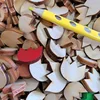 Drvene lale od šper ploče – DIY set (20 komada)