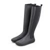 Visoki škornji barefoot HARPER Black