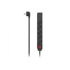 HAMA Distributer Sa 5 Uticnica I 2 USB Porta, Crni 223184