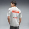 PUMA Graphic Football Tee Men, Clothing, Light Gray Heather, XXL