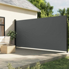 Uvlačna bočna tenda antracit boje 200x300 cm