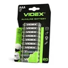 shumee 20 kosov močnih alkalnih baterij, velik komplet Videx AAA LR03 1,5V 1200 mAh