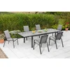 Gardenson Vrtni Set Amalfi, 7-Delni, Raztegljiva Miza