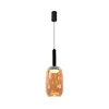 Luster na sajli BUENO 1xGX53/9W/230V prečnik 15 cm zadimljeno braon