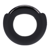 Doc Johnson Fort Troff Pinch Zero Ring Black