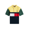 TOMMY HILFIGER Majica temno modra/rumena/zelena/bela