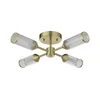 Endon 106946 - Plafonski luster TOUR 4xG9/3W/230V mesing