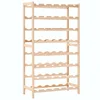 Stalak za vino od cedrovine 57,5 x 28 x 102 cm