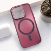 Maska za telefon Candy Shield Mag Case za iPhone 15 Pro, Bordo