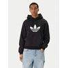 ADIDAS ORIGINALS Majica TREFOIL črna / bela