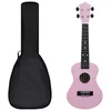 Set dječjeg ukulelea Soprano s torbom ružičasti 23 