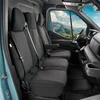 Tailored car seat covers Renault Master 2024- (double passenger seat with table)