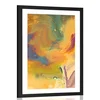 Plakat s paspartujem živopisana abstrakcija - 30x45 no frame