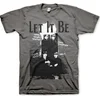 The Beatles Majica Let It Be Unisex Dark Grey M