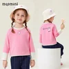 MQDMINI Majica dugih rukava za devojčice, Roze