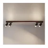 Brilagi - LED spot svetiljka SELE 4xGU10/30W/230V + LED/25W crna/dekor hrasta