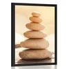 Plakat stabilna piramida iz kamna - 60x90 no frame