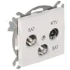 shumee KONČNA VTIČNICA SANTRA/4160-10/EPN R-TV + 2xSAT Elektro-Plast