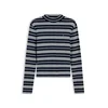 TOMMY HILFIGER Majica mornarska/bela