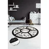Conceptum Hypnose Tepih Black City, O140cm, Šareni