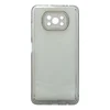 Maska za telefon TRANSPARENT COLOR za Xiaomi Poco X3 siva