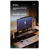 Brateck Postolje za monitor, 80x26 cm, Crno