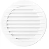 Ventilaciona okrugla rešetka AOzS 125 pvc bela airRoxy